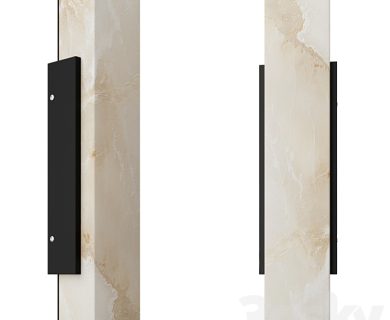 مدل سه بعدی گل و گلدان