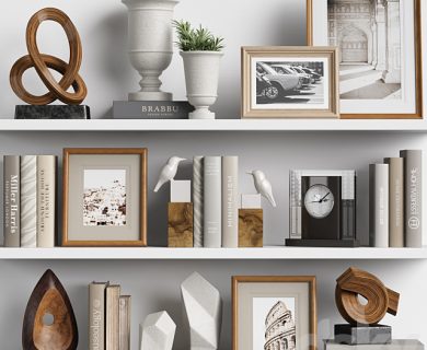 مدل سه بعدی گل و گلدان