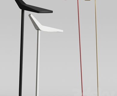 مدل سه بعدی چراغ رومیزی مدرن