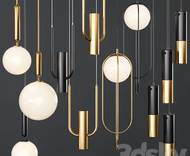 مدل سه بعدی گل و گلدان