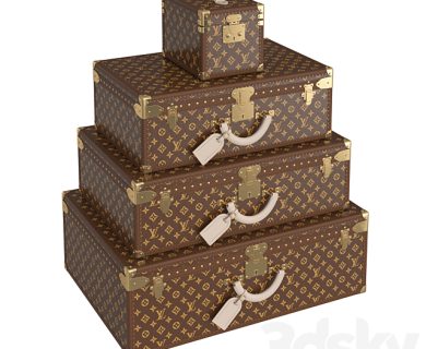 مدل سه بعدی صندوق