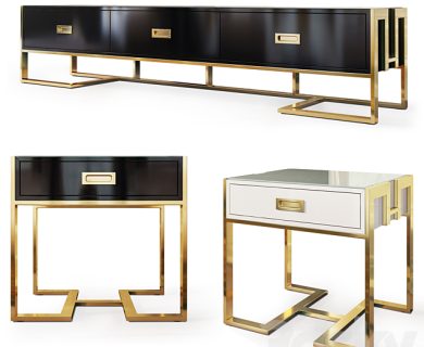 مدل سه بعدی کمد لباس