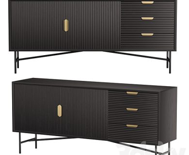 مدل سه بعدی کمد لباس