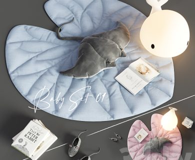 مدل سه بعدی میز تلویزیون کلاسیک