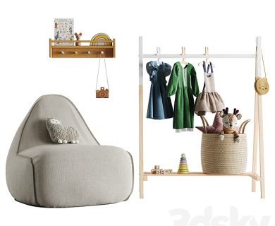 مدل سه بعدی میز تلویزیون کلاسیک