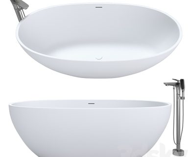 مدل سه بعدی لوازم حمام