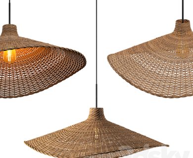 مدل سه بعدی گل و گلدان