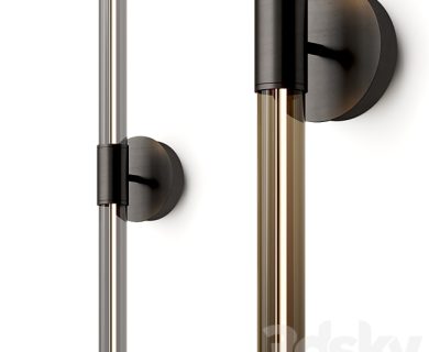 مدل سه بعدی گل و گلدان