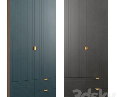 مدل سه بعدی کمد لباس