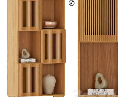 مدل سه بعدی کمد لباس