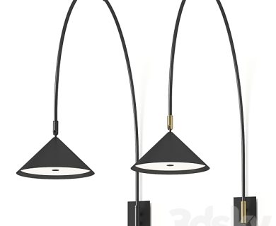 مدل سه بعدی گل و گلدان