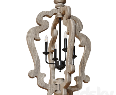 مدل سه بعدی گل و گلدان