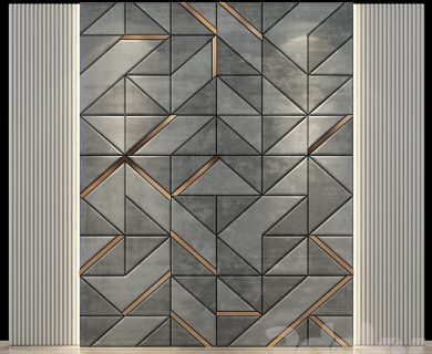 مدل سه بعدی پنل