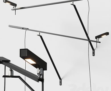 مدل سه بعدی گل و گلدان