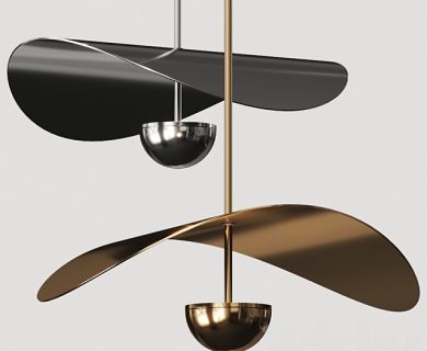 مدل سه بعدی گل و گلدان