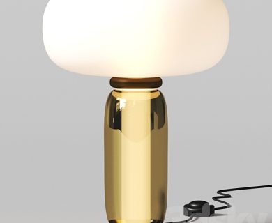 مدل سه بعدی چراغ رومیزی مدرن