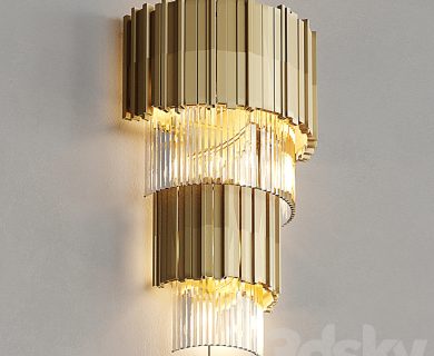 مدل سه بعدی گل و گلدان