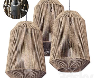 مدل سه بعدی گل و گلدان