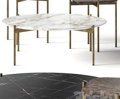 مدل سه بعدی میز و صندلی