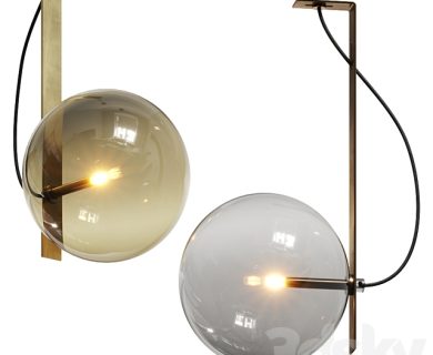 مدل سه بعدی گل و گلدان