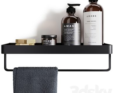 مدل سه بعدی لوازم حمام