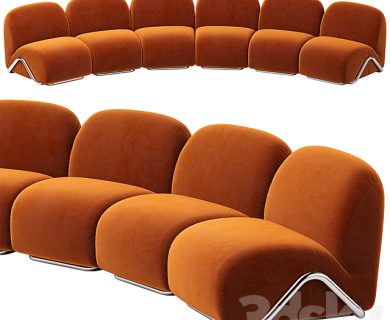 مدل سه بعدی پرده