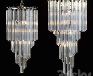 مدل سه بعدی گل و گلدان