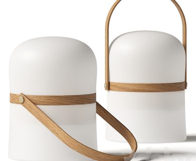 مدل سه بعدی چراغ رومیزی مدرن