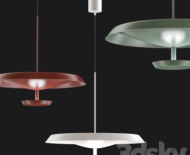 مدل سه بعدی گل و گلدان