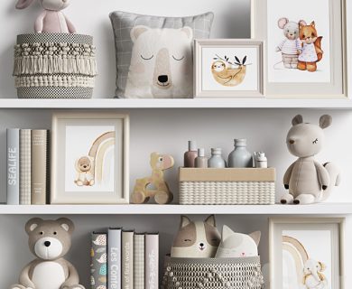 مدل سه بعدی میز تلویزیون کلاسیک