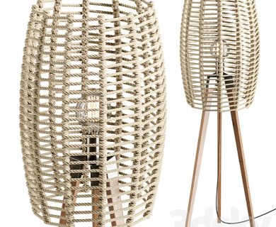 مدل سه بعدی چراغ رومیزی مدرن