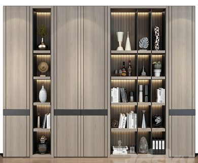 مدل سه بعدی کمد لباس