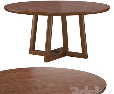 مدل سه بعدی میز و صندلی