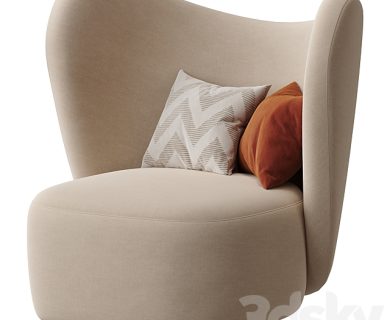 مدل سه بعدی پرده