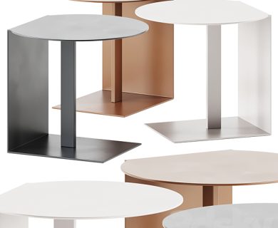 مدل سه بعدی میز و صندلی