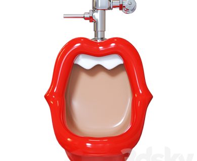 مدل سه بعدی توالت فرنگی