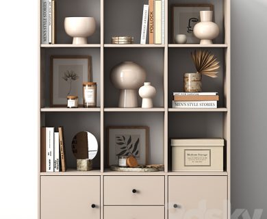 مدل سه بعدی کمد لباس