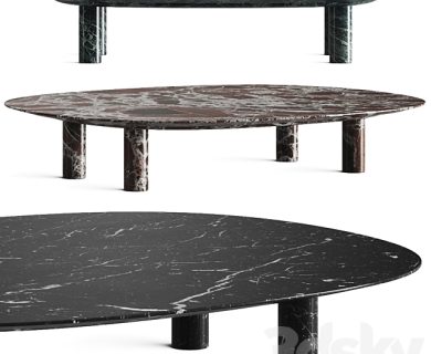 مدل سه بعدی میز و صندلی