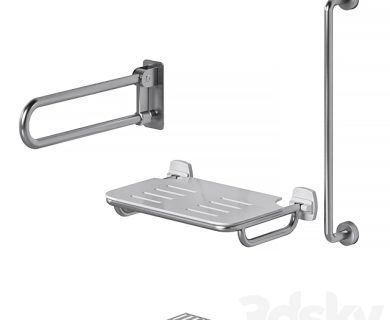 مدل سه بعدی لوازم حمام