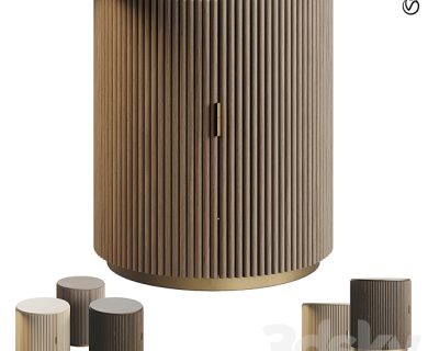 مدل سه بعدی کمد لباس