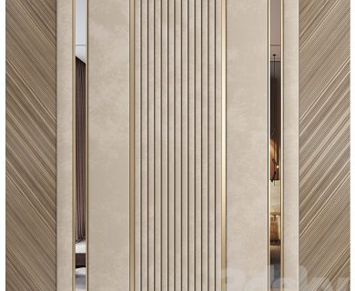 مدل سه بعدی پنل