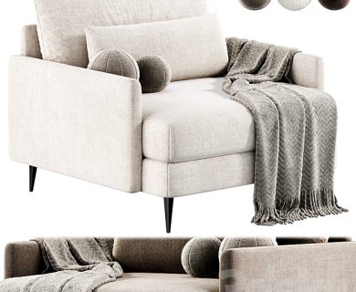 مدل سه بعدی پرده