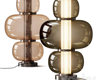 مدل سه بعدی چراغ رومیزی مدرن