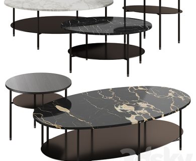 مدل سه بعدی میز و صندلی