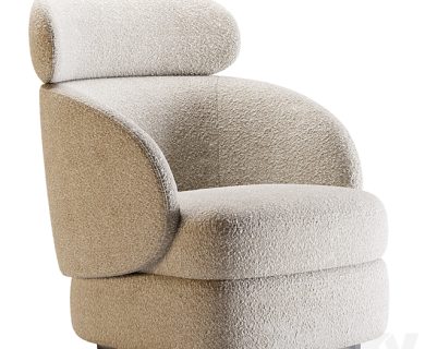 مدل سه بعدی پرده