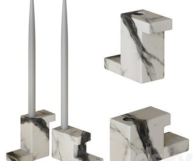 مدل سه بعدی شمع