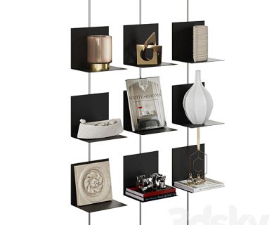 مدل سه بعدی کمد لباس