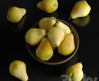 مدل سه بعدی سبد میوه