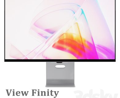 مدل سه بعدی مانیتور