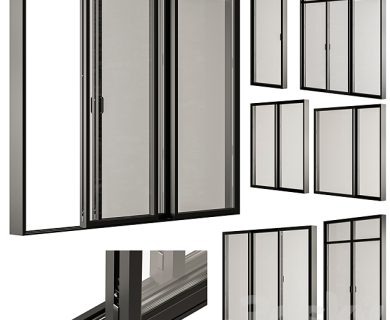 مدل سه بعدی پنجره